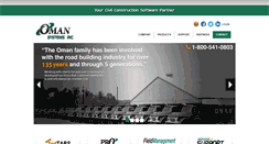 Desktop Screenshot of omanco.com